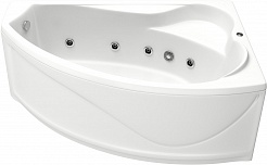 Bas Акриловая ванна Николь 170x100 R с гидромассажем – фотография-3